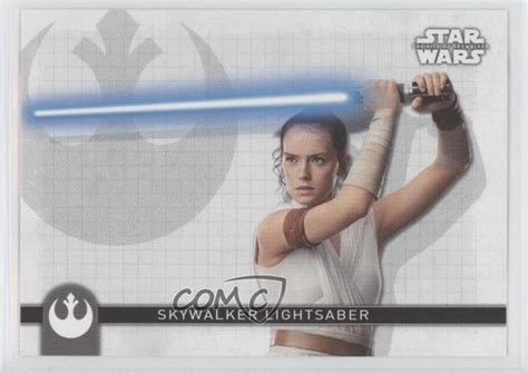 2020 Topps Star Wars Rise Of Skywalker Series 2 Weapons Lightsaber W 1