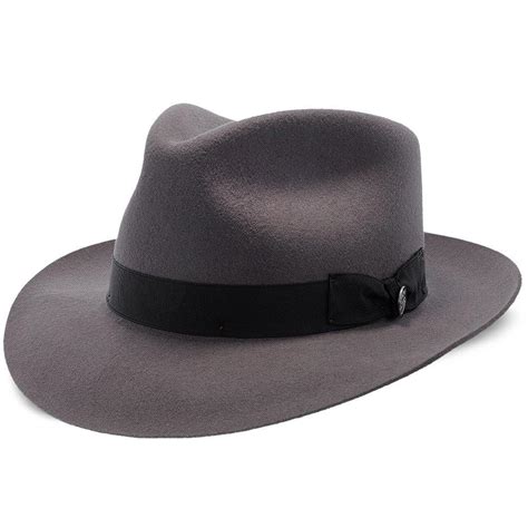 Chatham Stetson Wool Felt Fedora Hat