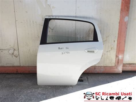 Porta Posteriore Sinistra Fiat Punto Evo Sc Ricambi Usati