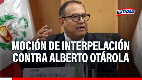 🔴🔵alberto Otárola Congresista Carlos Anderson Presentará Moción De