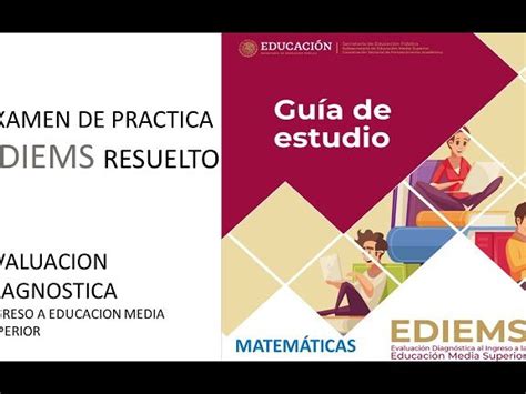 Evaluación Diagnóstica En Educación Media Superior Guía Práctica