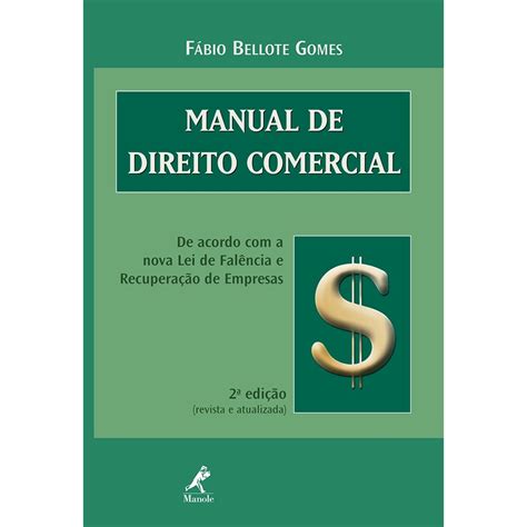 Livro Manual De Direito Comercial Submarino