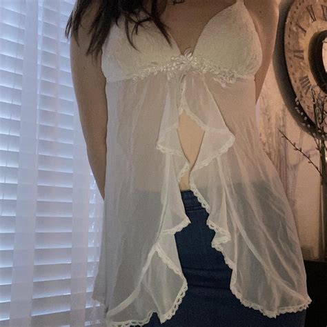 Super Cute Apt 9 Lingerie See Through Top Would Be Depop