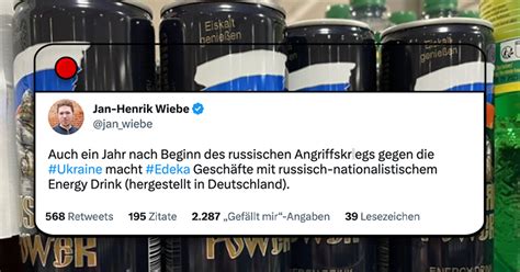 Energydrink Edeka Sorgt F R Emp Rung Im Netz