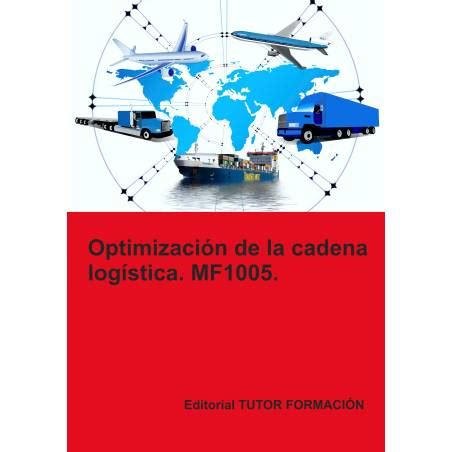 Comprar Manual Optimización de la cadena logística MF1005