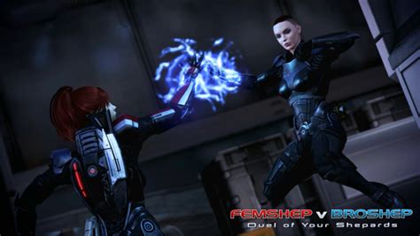 Femshep V Broshep Duel Of Your Shepards Mod For Mass Effect Legendary