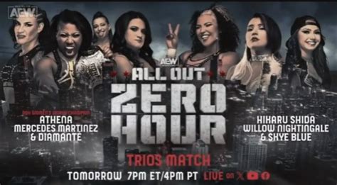 AEW All Out Zero Hour Pre-Show Now Available On Youtube