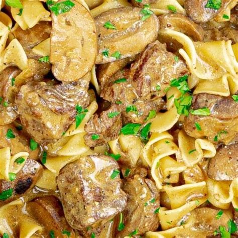 Slow Cooker Beef Stroganoff Recipe From Scratch Savor With Jennifer