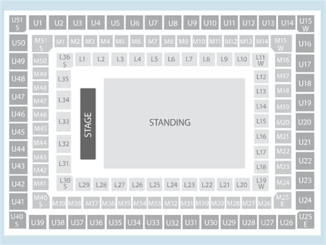 Standing Seating Plan Twickenham Stadium