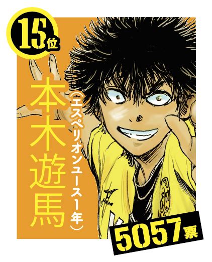 総得票数340184票 『アオアシ』総勢100キャラ人気投票 結果発表 ・総得票数340184票 『アオアシ』総勢