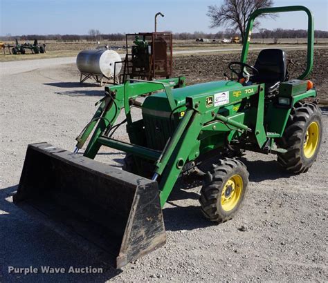 1997 John Deere 955 Mfwd Tractor In Topeka Ks Item De3153 Sold