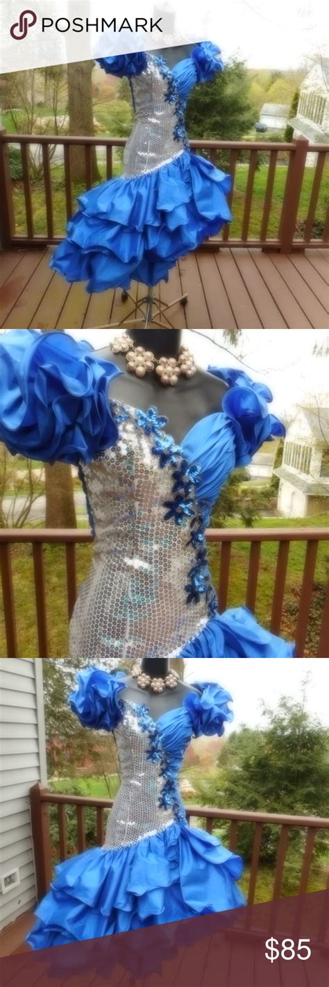 Vintage 80s Total Wild Child Prom Party Dress Xs S Prom Party Dresses