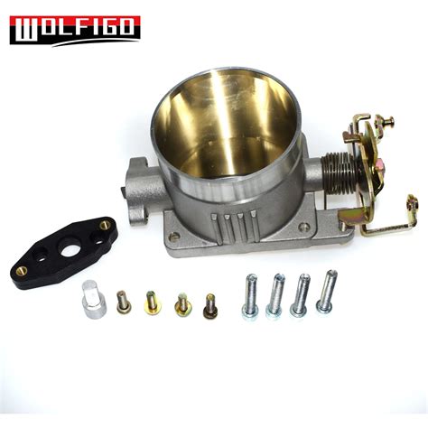 Wolfigo New Throttle Body Direct Bolt Assembly Fit For Ford Musang 4 6l 2v 75mm 1996 2004 In