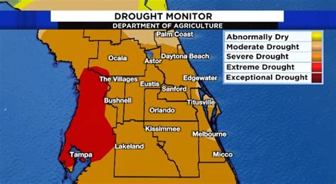 Parts Of Central Florida Now In Extreme Drought Status Nation Online