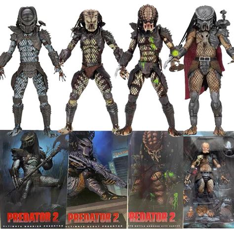 Neca Predador Shaman Ahab Ultimate Scout Guerreiro Predador Batalha