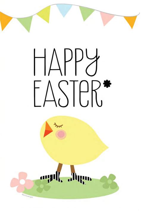 Happy Easter Printable Cards