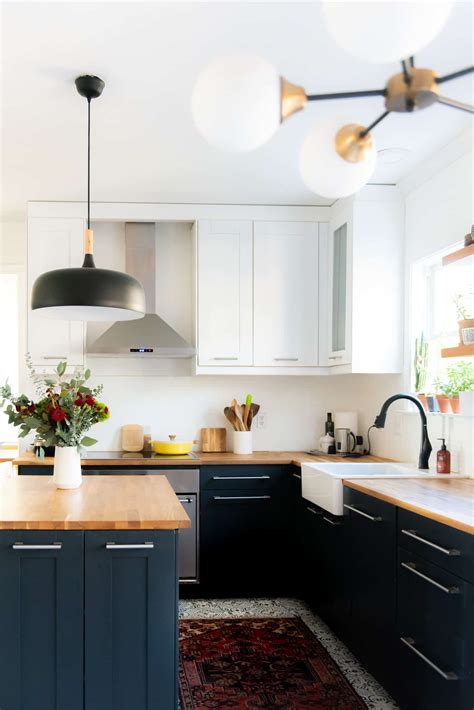 Breathtaking Butcher Block Counters Kitchen Design Idea With Many