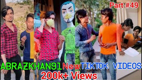 Abraz Khan Latest New Tiktok Comedy Video Today Abrazkhan Tiktok