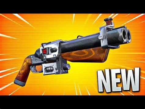 New Legendary SHOTGUN In Fortnite Double Barrel Shotgun YouTube