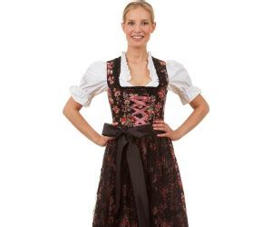 Edelnice Midi Dirndl Teilig Estefania Blumen Ab