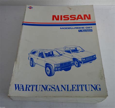 Werkstatthandbuch Nissan D21 Pick Up Hardbody Wd21 Pathfinder