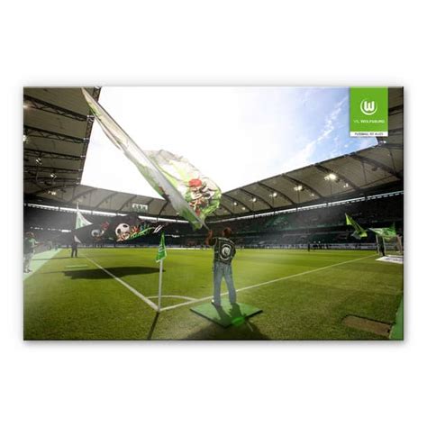 VfL Wolfsburg Fanshop Wanddeko für Fans wall art de