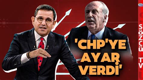 Fatih Portakal Muharrem İnce nin Gündem Olan Sözlerini Yorumladı CHP