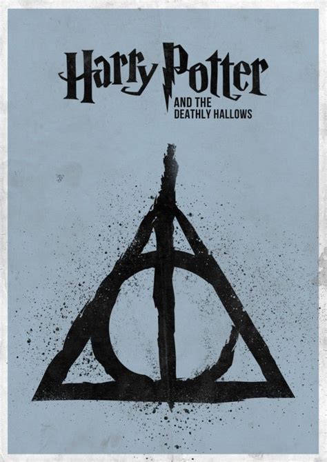 7 Minimal Harry Potter film Posters - mmminimal | Harry potter, Harry ...