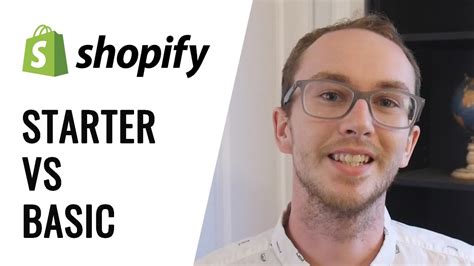 Shopify Starter Vs Basic Plan Comparison YouTube