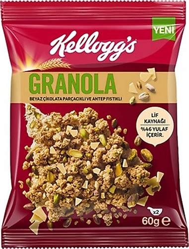 Kellogg S Beyaz Ikolatal Antep F St Kl Granola Gr Fiyatlar