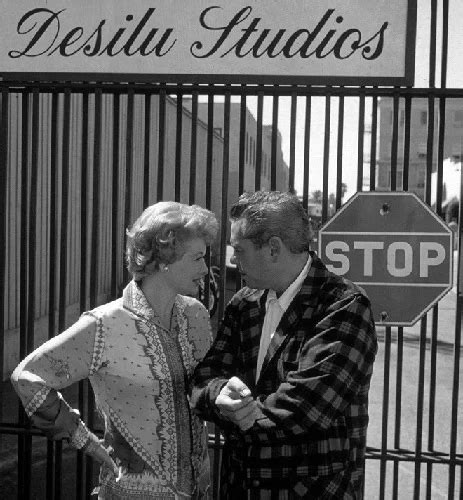 Lucille Ball And Desi Arnaz At Desilu Studios Desi Arnaz I Love Lucy