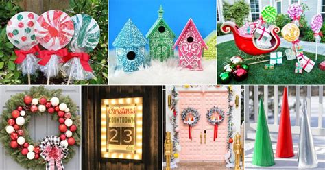 51 Stunning DIY Outdoor Christmas Decorations - Garden