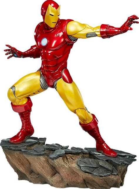 Avengers Assemble Iron Man Statue Geekalerts Marvel Iron Man Iron Man Action Figures Iron