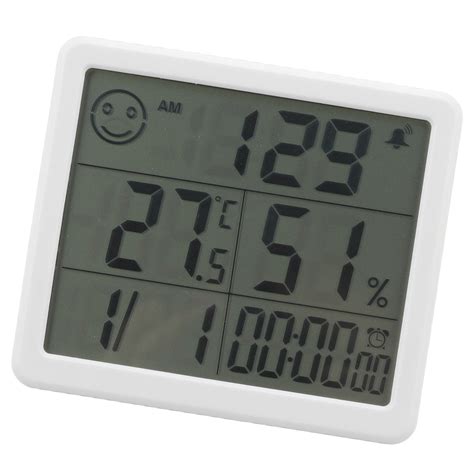 Home Hygrometer 1 Temperature Resolution Clear Display Sensitive Induction Digital