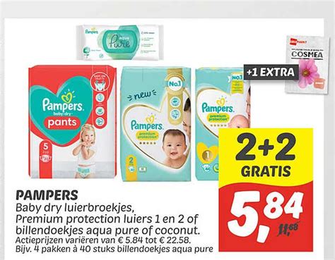 Pampers Baby Dry Luierbroekjes Premium Protection Luiers 1 En 2 Of