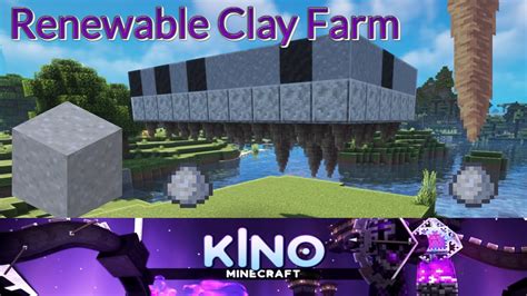 Simple Renewable Clay Farm Minecraft Bedrock And Java 1 18 YouTube