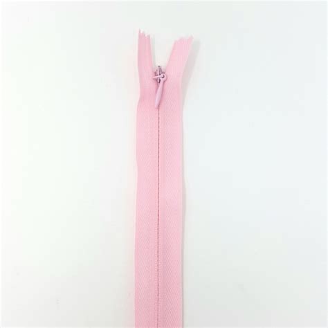 NYLON INVISIBLE ZIP 22inch 56cm PINK