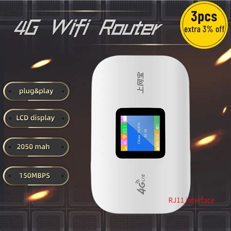 Mbps G Y Nlendirici Kablosuz Sim Kart A Wifi Unlocked Cat Y Ksek