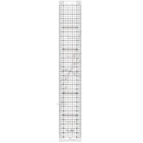 Patchwork Graph Ruler Metric Version 5 X 30cm Donwei SewMate X