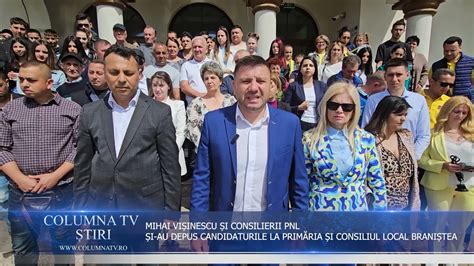 MIHAI VIȘINESCU ȘI A DEPUS CANDIDATURA PENTRU UN NOU MANDAT DE PRIMAR