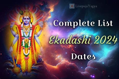 Ekadashi 2025 Dates Sam Russell