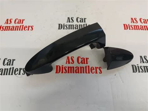 FORD FIESTA MK7 Panther Black Drivers Rear Exterior Door Handle Bh19 1