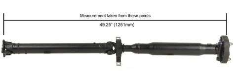 Drive Shaft Driveshaft Prop Shaft Cardone Reman Fits Bmw