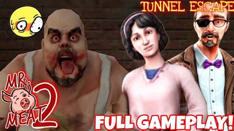 Mr Meat 2 Tunnel Escape Full Gameplay In Hindi Killer D Gamer 2 0