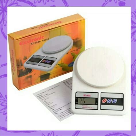 Jual Timbangan Dapur Digital Kitchen Scale SF 400 Timbangan Kue