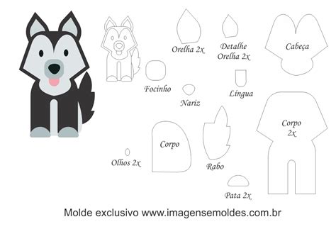 Moldes De Perros Para Hacer En Foamiconmoldes