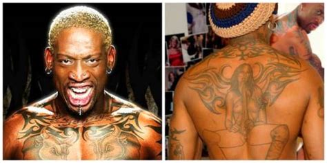 Dennis Rodman hopes his mom doesn’t find out he has tattoos when ...