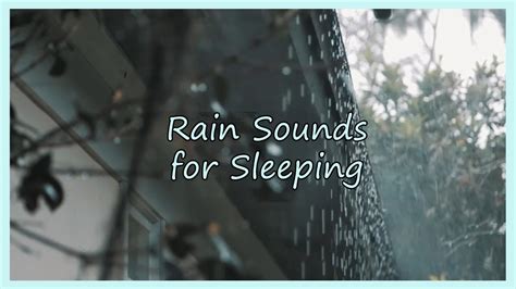 Soothing Rain Sounds For Sleeping Studying Relaxing Insomnia Just