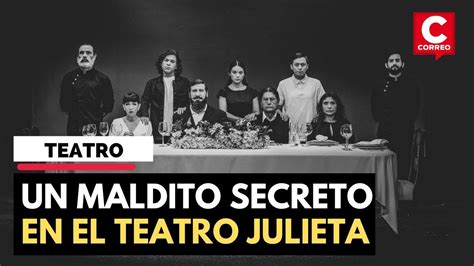 Un Maldito Secreto Se Presenta Hasta El 16 De Octubre En El Teatro