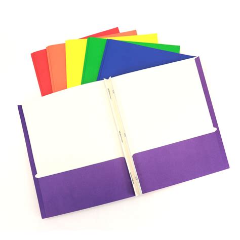 Wholesale Two Pocket Pronged Folders - 144 Count